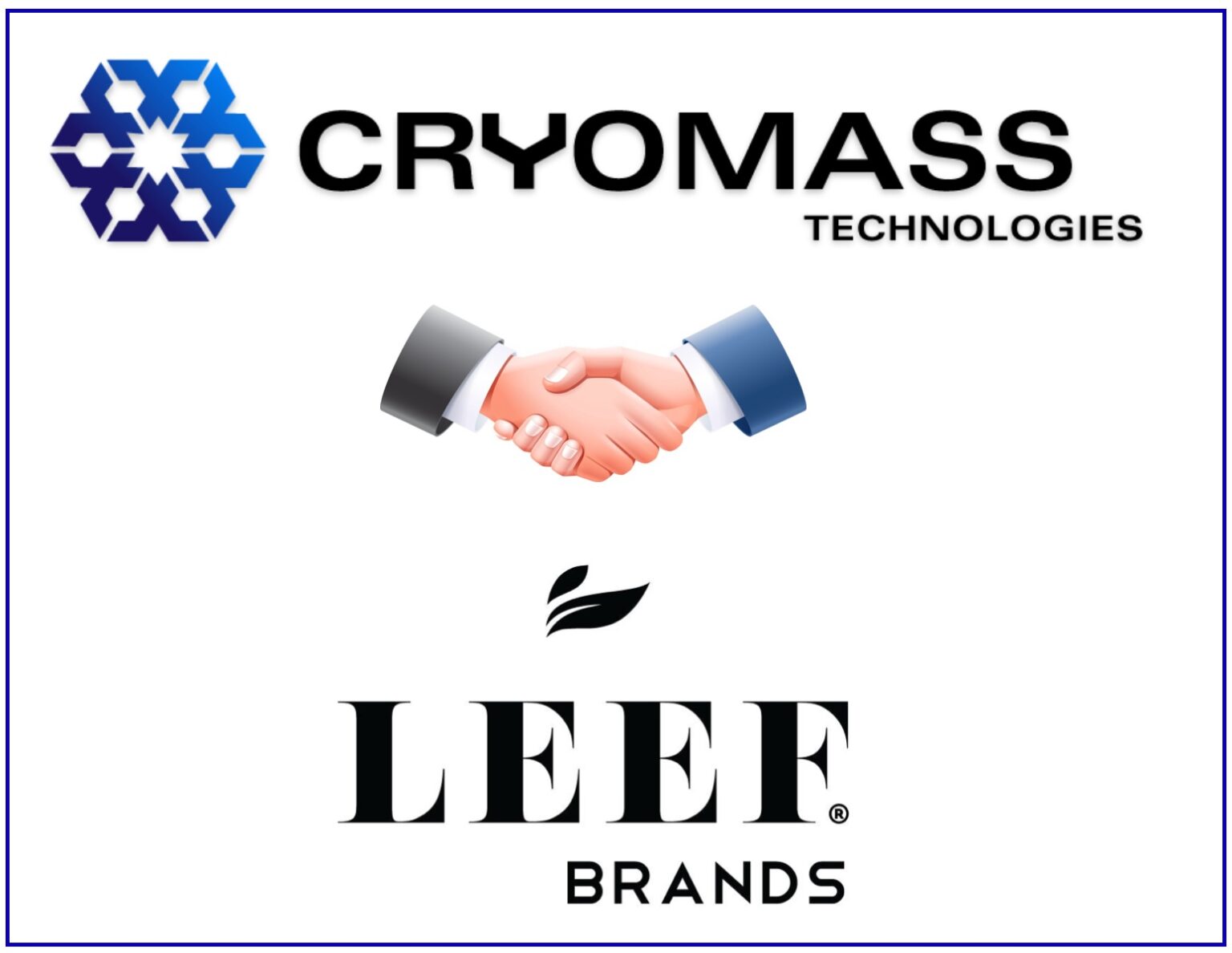 CryoMass Partners with Cannabis Powerhouse LEEF to Deploy Its Cryo ...